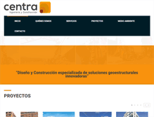 Tablet Screenshot of centraic.com